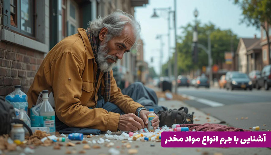 جرم مواد مخدر